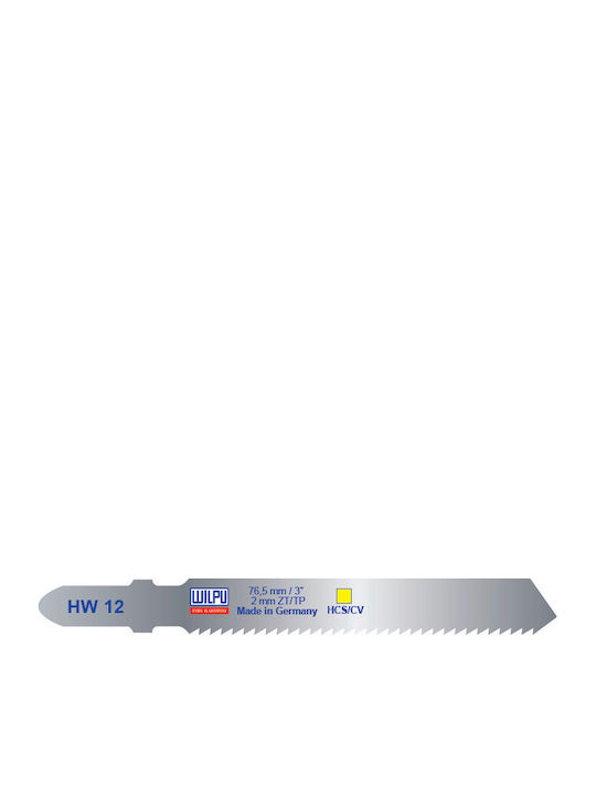 Lama Fierăstrău Verticală Hw 12 K Hcs Cv Coada T Lemn 5 Bucăți Dimensiune 76.5 X 7.8 X 1.0 Mm