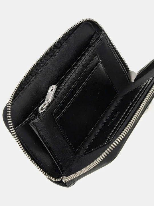 Billfold Δερμάτινο Ανδρικό Πορτοφόλι Καρτών Μαύρο