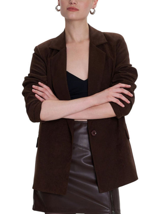 ALE - The Non Usual Casual Damen Blazer Brown
