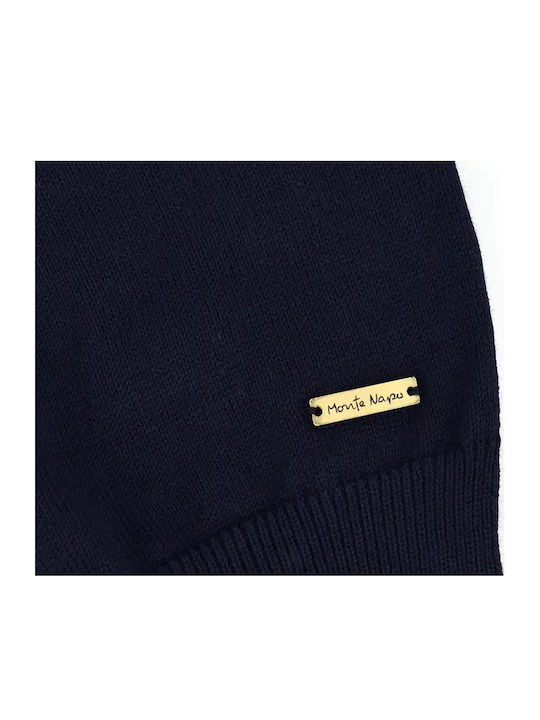 Cardigan Tricotat pentru Bărbați Blue