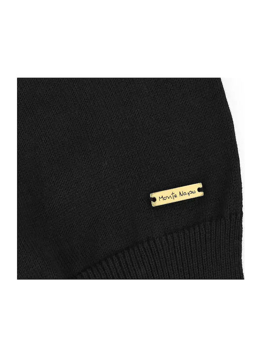 Cardigan Tricotat pentru Bărbați Black