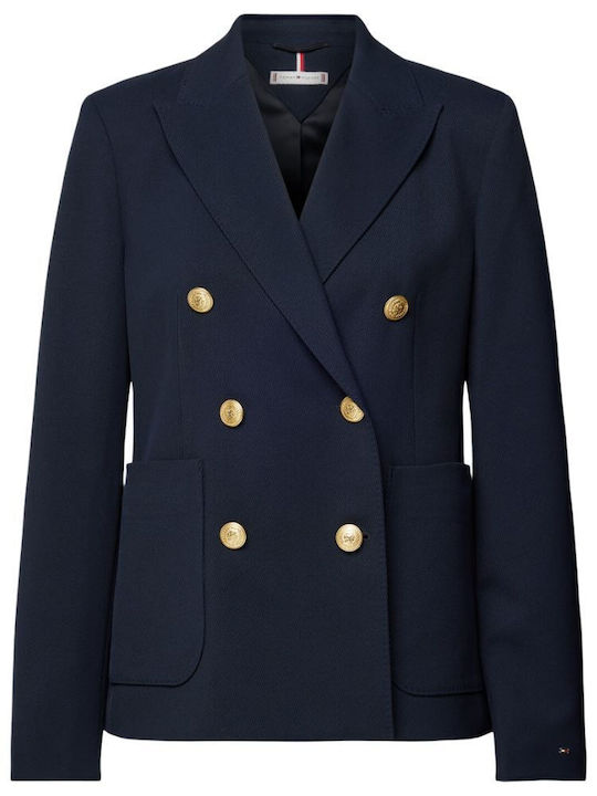 Tommy Hilfiger Γυναικείο Σακάκι Μπλε