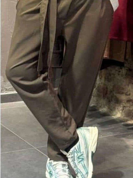 Herrenhosen Elastische Braun