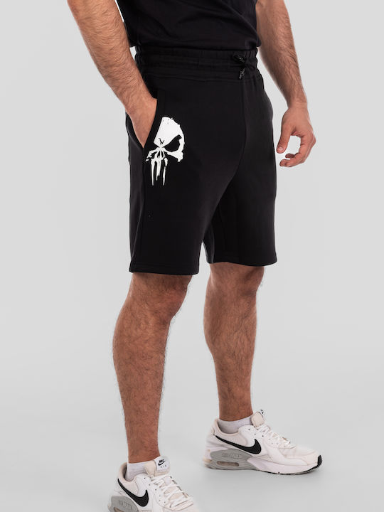 Men's Shorts Black, White, Red