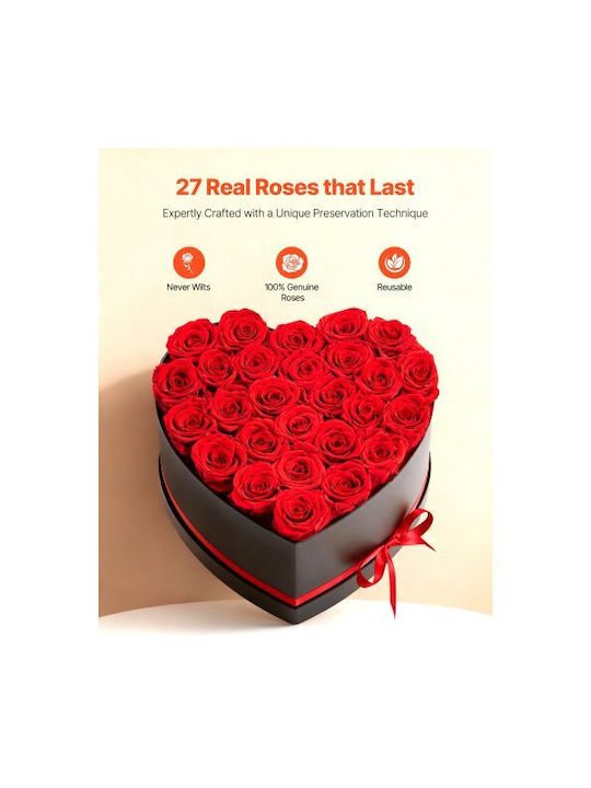 Vevor Eternal Roses 27 Preserved Roses