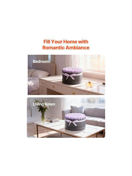 Vevor Forever Flowers 50 Trandafiri Eterni în Cutie