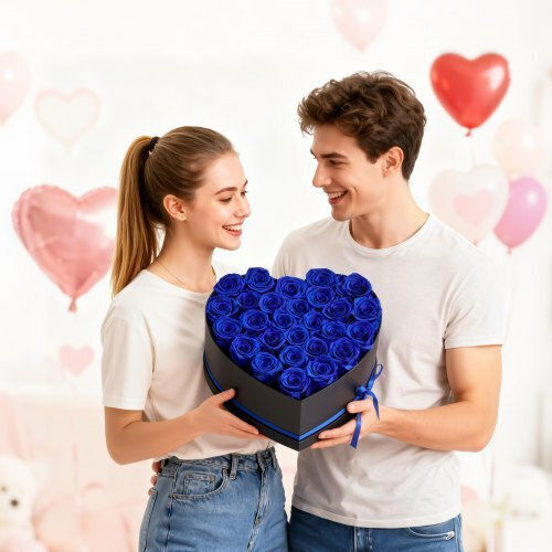 Vevor Forever Flowers 27 Preserved Rose Heart