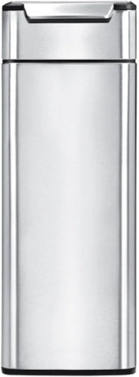Simplehuman Kunststoff Mülleimer Drücken 40l