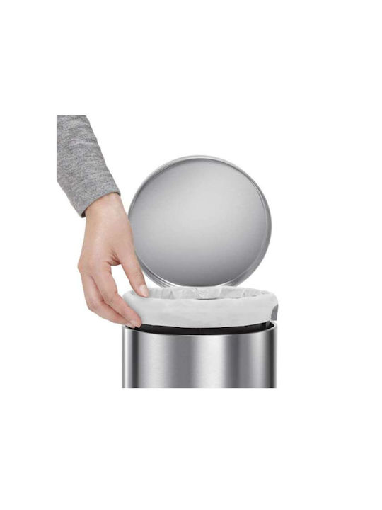 Simplehuman Кошче Отпадъци Метален с Педал 4.5лт 1бр
