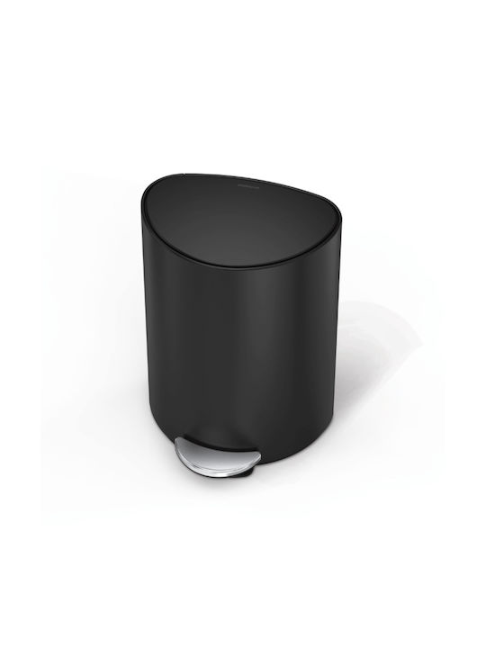 Simplehuman Κάδος Απορριμμάτων Μεταλλικός με Πεντάλ 6lt