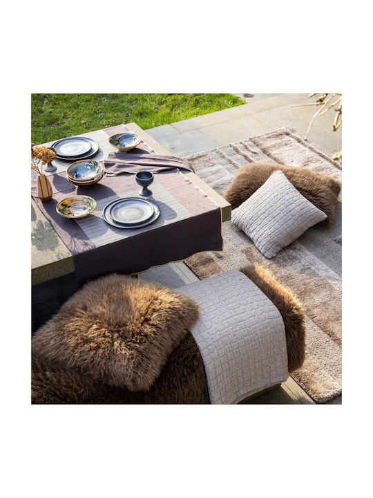 Vivaraise Sofa Cushion Acajou Furry Brown 45x45cm