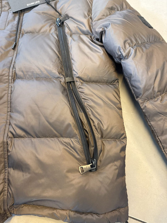 Jacket Puffer Brown