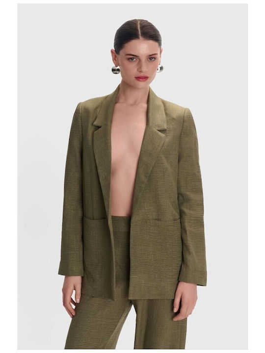 ALE - The Non Usual Casual Women's Blazer Light Khaki