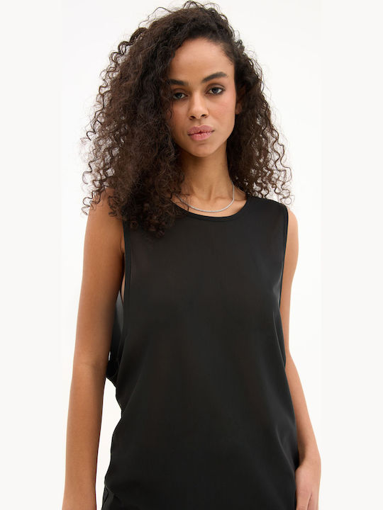 T-shirt Μαύρο