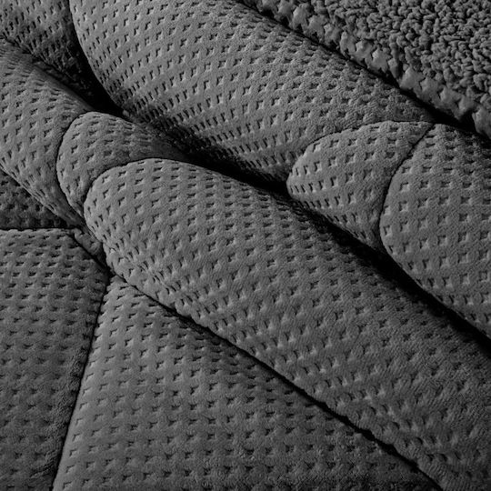 Saint Clair Duvet Cover Queen 220x240cm Carbon 660 GSMGsm