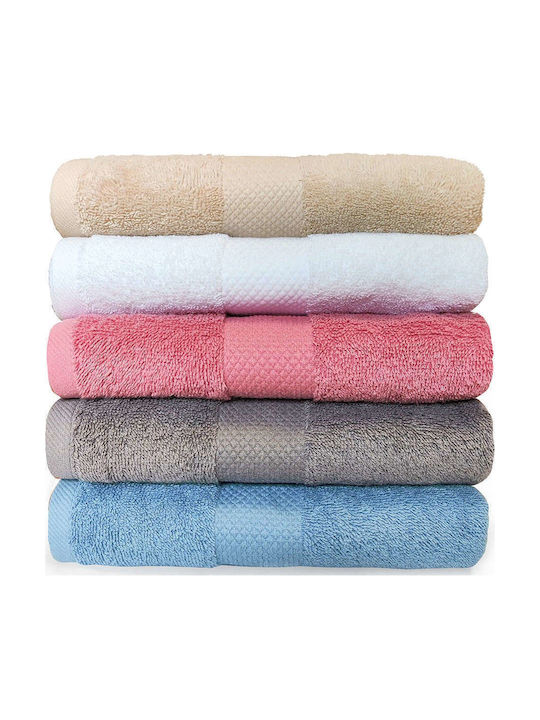 Nef-Nef Homeware Hand Towel Delight 30x50cm Grey Weight 500gr/m²