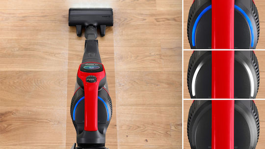 Bosch Unlimited 10 ProAnimal Прахосмукачка 2 в 1 Stick & Ръчна Червена