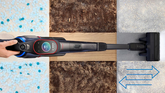 Bosch Unlimited 10 ProPower Επαναφορτιζόμενη Σκούπα 2 σε 1 Stick & Χειρός 18V Μαύρη