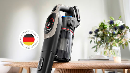 Bosch Unlimited Επαναφορτιζόμενη Σκούπα Stick 18V Μαύρη
