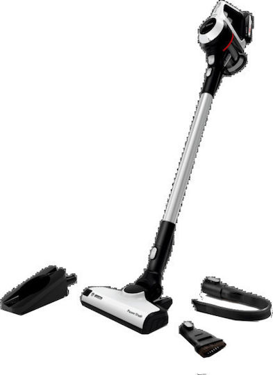 Bosch Unlimited Επαναφορτιζόμενη Σκούπα 2 σε 1 Stick & Χειρός 18V Ασημί