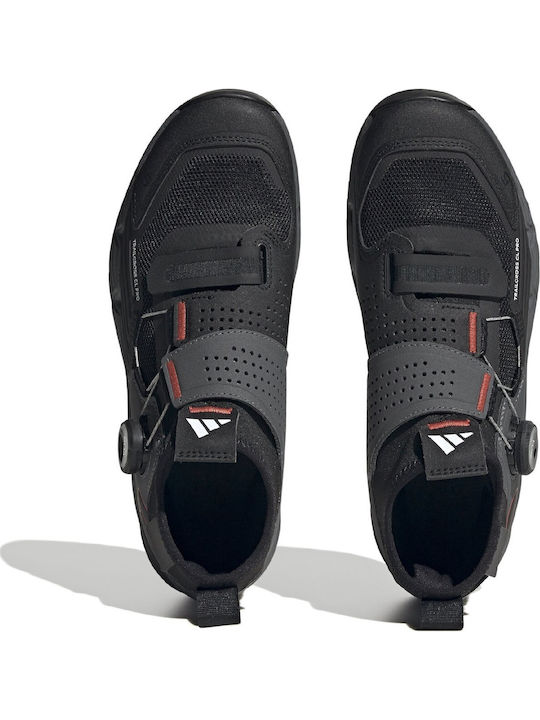 adidas Trailcross Pro Clip-In Hoch Radschuhe Schwarz