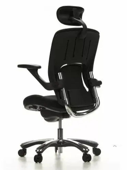 Hjh Оffice Vapor Lux Καρέκλα Γραφείου με Ρυθμιζόμενα Μπράτσα Μαύρη Hjh Оffice Vapor Lux Καρέκλα Γραφείου με Ρυθμιζόμενα Μπράτσα Μαύρη