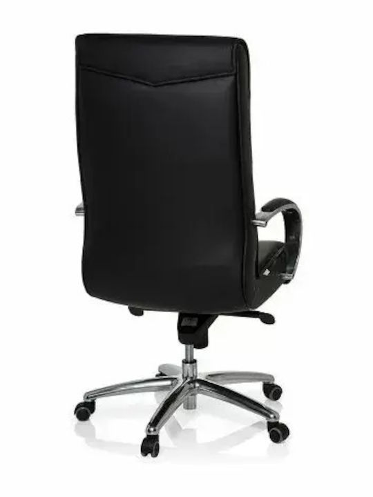 Hjh Оffice Xxl F400 Директорски Офис Стол с Наклон Черен