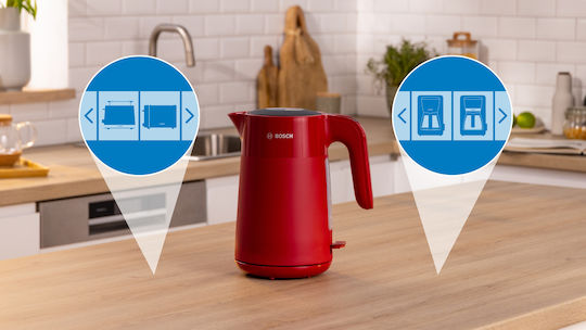 Bosch Mymoment Електрическа Кана 1.7l 2400W Червена