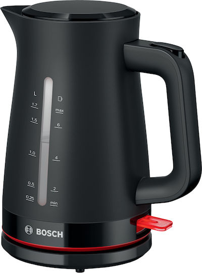 Bosch MyMoment Βραστήρας 1.7lt 2400W Μαύρος