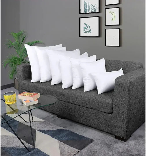 Utopia Γέμισμα Μαξιλαριών από 100% Βαμβάκι White 40x40εκ.