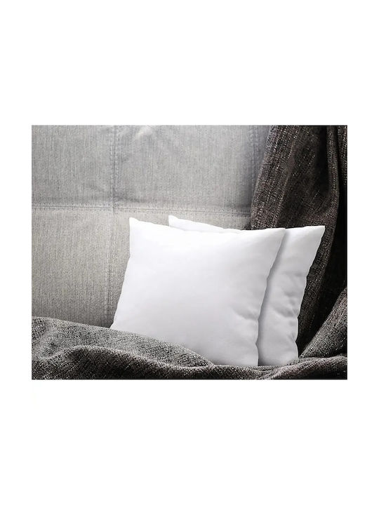 Utopia Pillow Filling 100% Cotton White 45x45cm