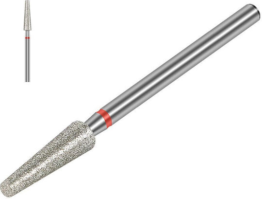 Freze pentru unghii cu roată de diamant Roșu