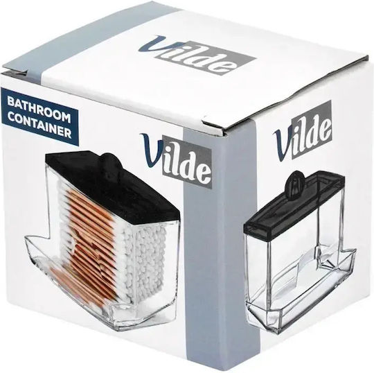 Vilde Vilde Badezimmerbox mit Saugnapf Schwarz