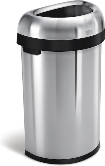Simplehuman Πλαστικός Κάδος Απορριμμάτων 2x60lt