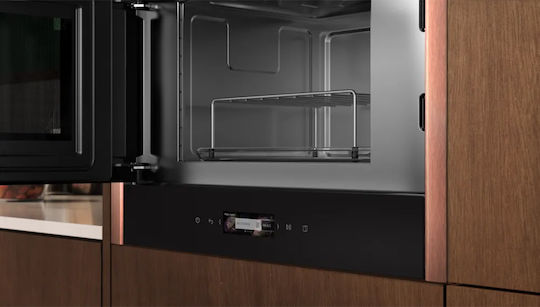 Neff Built-in Microwave Oven with Grill 21lt Deep Black