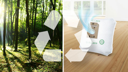 Bosch Σακούλες Σκούπας 4τμχ Συμβατή με Σκούπα Bosch