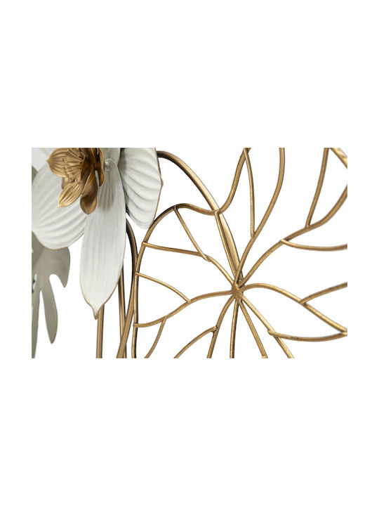 Mauro F Wall Decor Black Made of Metal 96.5x4x71cm