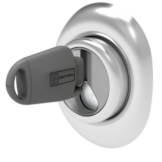 Mottura Magnetic Defender Lock Armoured Door Gold