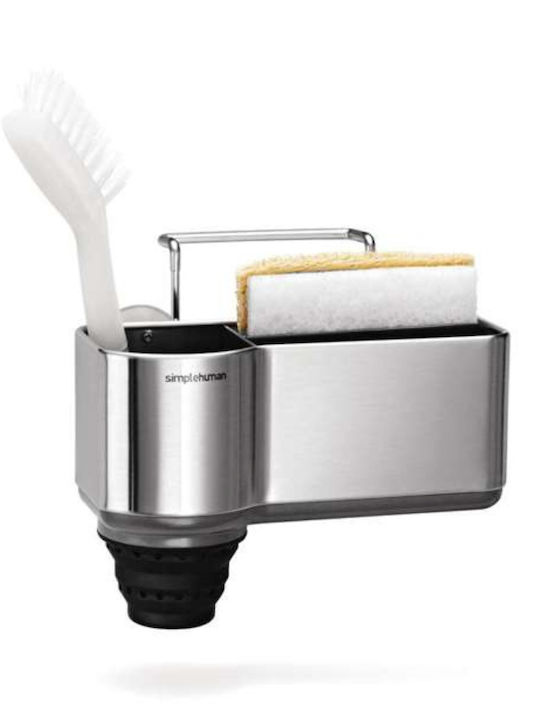 Simplehuman Organizer für die Küchenspüle aus Metall