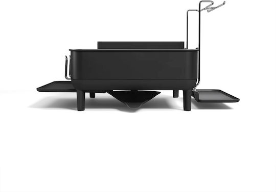 Simplehuman Στραγγιστήρι Νεροχύτη Μεταλλικό Μαύρο 56.6x51.4x29.2cm