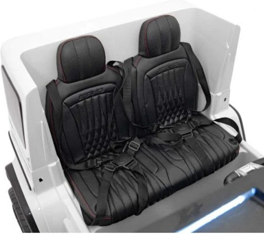 Mercedes AMG G63 Διθέσιο με Τηλεκοντρόλ Licensed 24 Volt Λευκό