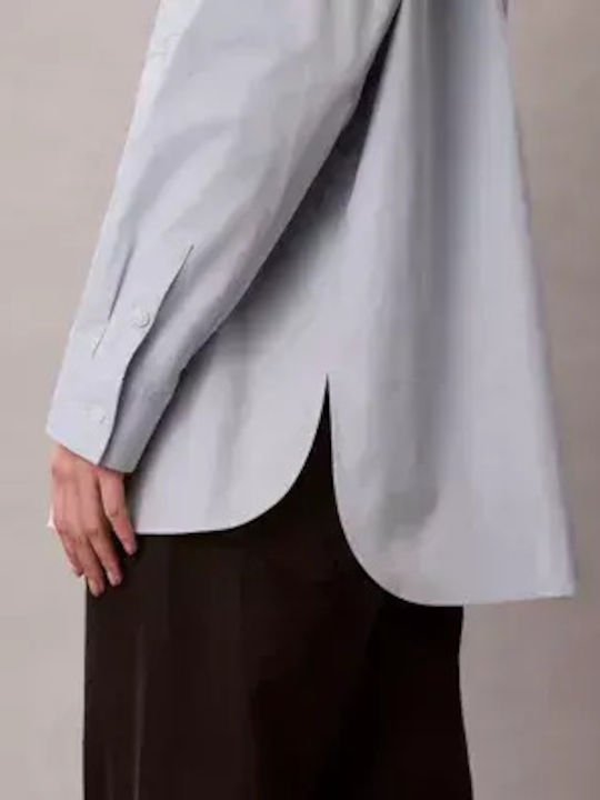 Women's Long Sleeve Shirt Light Blue