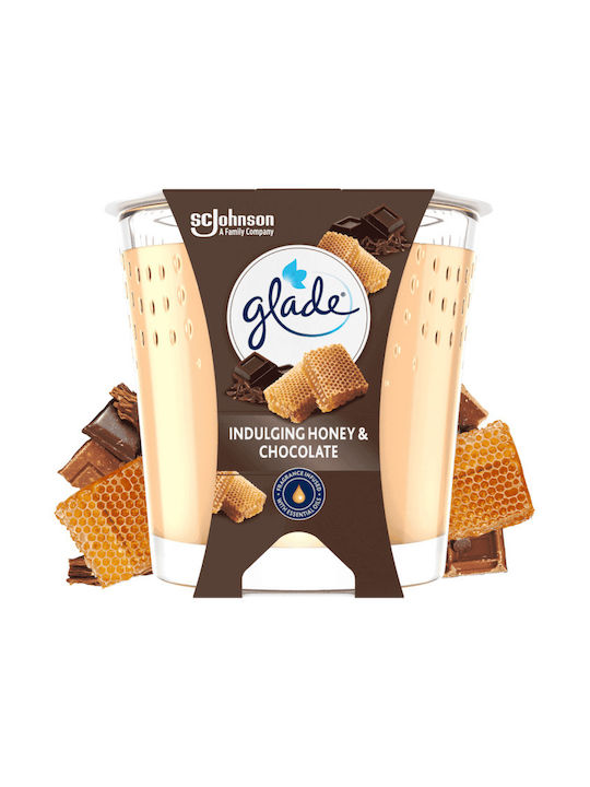 Glade Αρωματικό Κερί σε Βάζο με Άρωμα Honey & Chocolate 112gr