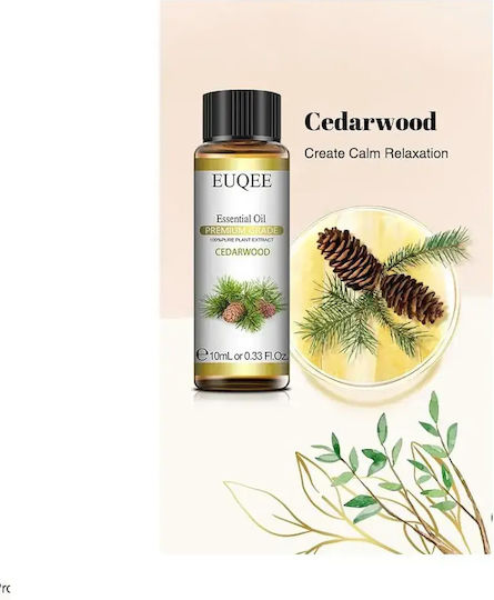 Essential Oil Euqee 16040-1 Dc Cedarwood Natural Ingredients 10 Ml