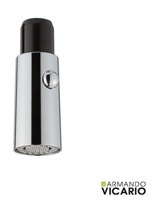 Armando Vicario Fluo Kitchen Faucet Counter with Pull-Out Spray Grey