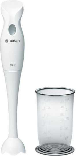Bosch Ραβδομπλέντερ με Πλαστική Ράβδο 300W Λευκό