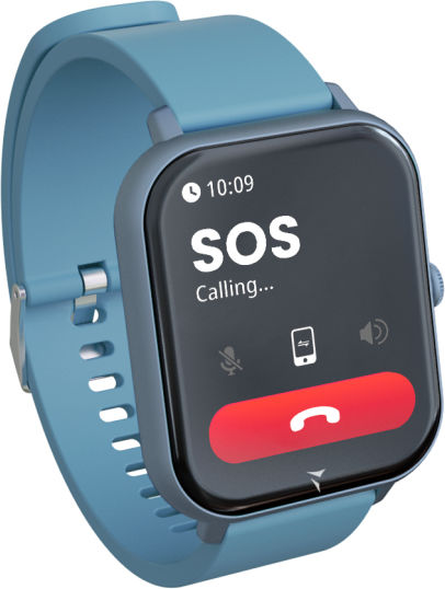 Techmade Glow 40mm Smartwatch mit Pulsmesser (Blau)