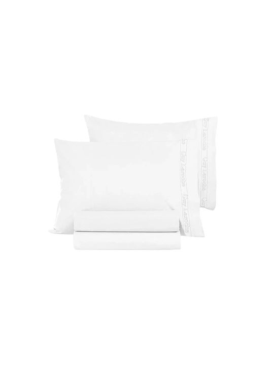 Guy Laroche Color Plus Pillowcase Set with Envelope Cover White 50x70cm. 1117092225063