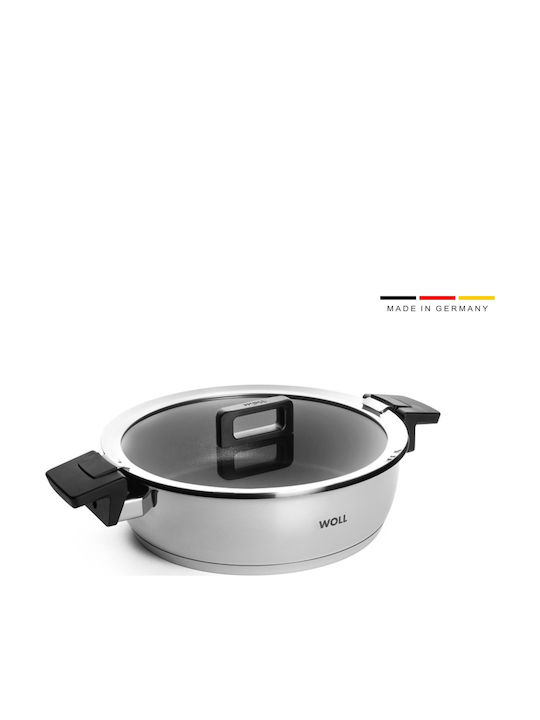 Woll Concept Saute With Lid made of Stainless Steel with Non-Stick Coating 28cm