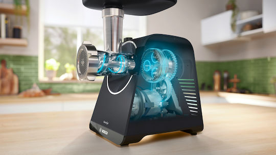 Bosch Μηχανή Άλεσης Κιμά 1900W Μαύρη